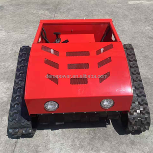 Máy cắt cỏ tự hành chạy xăng 26HP, điều khiển từ xa, bánh xích 500mm, dùng cho vườn, vườn cây ăn quả và đồng cỏ - Product Image 4