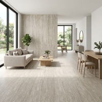 Dalle en pierre frittée DCT 1000x2000x12mm, finition mate, écologique, moderne, minimaliste, blanc beige, pour la décoration de salon et de maison