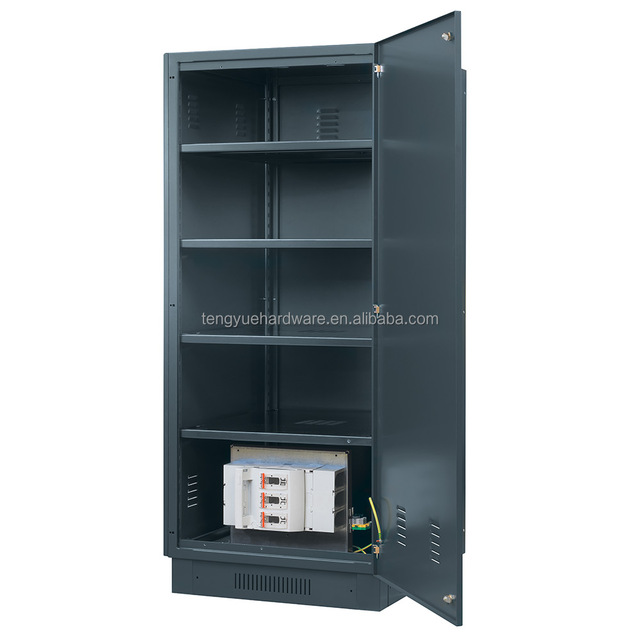 Stainless Steel Aluminum Power Battery Storage Cabinet IP67 Protection Marine Electrical Enclosure for Solar System Distribution