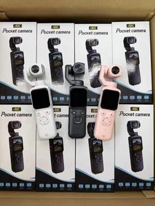กล้องถ่ายวิดีโอแบบพกพา HJD05 ความละเอียด 4K พร้อมระบบติดตามใบหน้า สำหรับการเดินทางและถ่ายวิดีโอบล็อกกลางแจ้ง กล้องพกพาแบบแพน-ทิลท์ - Product Image 5
