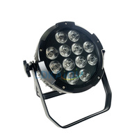 Canettes lumineuses avec télécommande IR 12x18W 6 en 1 RGBWA, UV, led, pour éclairage de scène de mariage, avec batterie et contrôle dmx