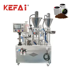 KEFAI 질소 자동 k 컵 충전기 커피 포드 캡슐 커피 머신