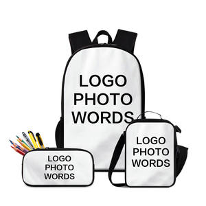 Animal Snake 3D Gedrukt Kinderen School Rugzak Met Bijpassende Lunch Tas En Etui - Product Image 2