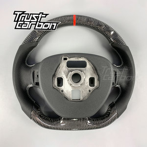 Volante in Fibra di Carbonio Personalizzato per Chevrolet <span class=keywords><strong>Corvette</strong></span> C7 C6 C8 Camaro Cruze SS ZL1 2010-2019 - Product Image 6