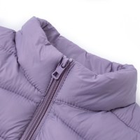 Gilet matelassé léger sans manches pour femme, col montant, fermeture éclair frontale, tendance, vente en gros OEM