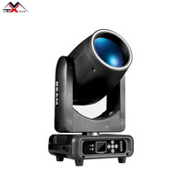 Projecteur à tête mobile 295W RGBW avec contrôle DMX512, IP20, Ra90, durée de vie de 50 000 heures pour spectacles sur scène, discothèques et DJ