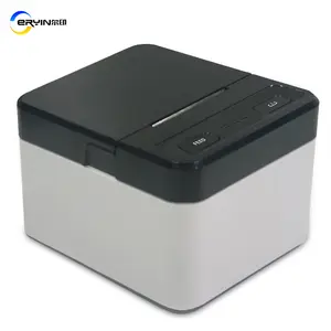 Desktop Thermal Printer Small Size 58mm Blackcolor Does Not Need Ink Thermal Receipt Printer Pos System