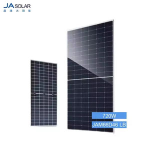 Paneles Solares JA Solar JAM66D46 LB Bifaciales Tipo N, 23.2% de Eficiencia, Garantía de 30 Años, 695W-720W - Los Más Populares en Stock, Buen Precio - Product Image 1