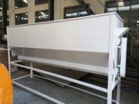 Mélangeur horizontal pour aliments pour volailles, mélangeur de farine en poudre à haute capacité