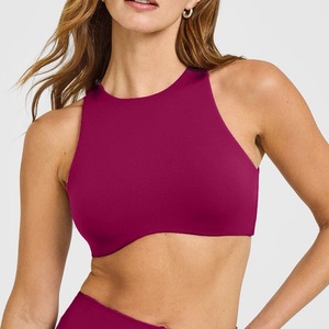 Camiseta de Yoga Ultra Suave <span class=keywords><strong>para</strong></span> <span class=keywords><strong>Mujer</strong></span>, Tejido Agradable al Tacto, Espalda Descubierta, Chaleco Deportivo, Sin Mangas, Sujetador Deportivo Ajustado <span class=keywords><strong>para</strong></span> <span class=keywords><strong>Mujer</strong></span> - Product Image 5