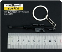 Vente en gros de 49 styles de mini-pistolets en alliage, porte-clés, modèles de pistolets de jeu, pendentifs, jouets cool pour garçons, accessoires pour sacs à dos, cadeaux d'anniversaire sûrs pour garçons