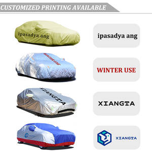 Xiangta personalizable 600D Oxford tela cubierta de coche Durable portátil cubierta completa engrosada a prueba de polvo función Logo opciones coloridas - Product Image 3