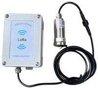 Capteur de vibration et de température sans fil LoRa à 3 axes, transmetteur de vibration IP67 pour la surveillance des équipements industriels