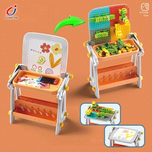 Tavolo Multifunzionale Chengji per Scrittura e Disegno con Blocchi da Costruzione, Giocattolo Educativo Creativo per l'Apprendimento e l'Assemblaggio - Product Image 2