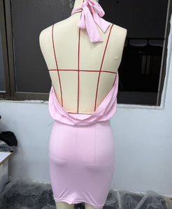 Abito Mini da Donna 2026 <span class=keywords><strong>FW</strong></span> a Silhouette Dritta in Tessuto Spandex/Poliestere, Eco-Friendly, Traspirante, Casual - Product Image 4