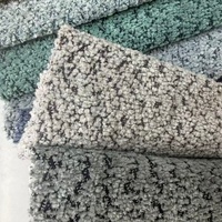 Tissu d'ameublement en velours sergé tricoté chaîne, design moderne, jacquard chenille, économique, meilleur prix fabricant