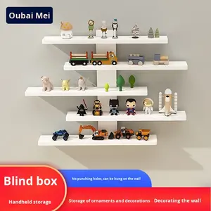 Étagères murales transfrontalières avec figurines suspendues, figurines d'<span class=keywords><strong>action</strong></span>, boîte à surprises, rangement et placement - Product Image 1