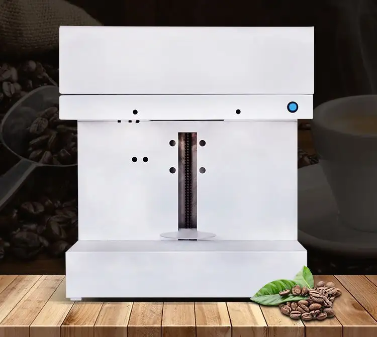 Selfie foto di caffè latte stampante torta commestibile inchiostro 3D cibo macchina da stampa