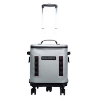 Nouvelle glacière à roulettes en PVC pour extérieur, 32L, grande capacité, roues universelles, sac de pique-nique détachable, réfrigérateur de voiture, boîte à glace