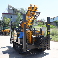 Machine de forage pneumatique DTH diesel pour puits d'irrigation agricole 150m 200m
