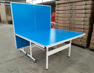 एल्यूमीनियम आउटडोर चल foldable टेबल टेनिस टेबल