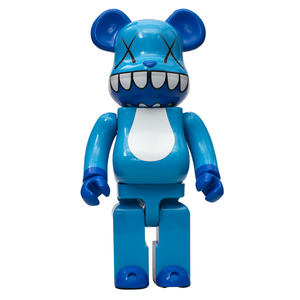 ตุ๊กตาเรซิ่นแฟชั่น KWA <span class=keywords><strong>BEARBRICK</strong></span> 28 ซม. ตุ๊กตาหมีบล็อกต่อ หมีดุร้าย XX Eye รุ่นบลูทูธ ของตกแต่งบ้าน <span class=keywords><strong>400</strong></span>% - Product Image 1