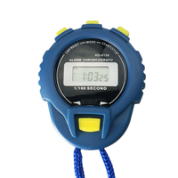 Cronómetro deportivo digital con brújula, cronógrafo impermeable de 1/100 de segundo para correr, entrenamiento y cronometraje en laboratorio