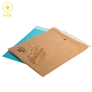 Bolsas de embalaje Kraft ligeras personalizables de nido de abeja al por mayor a granel para comercio electrónico Entrega urgente Papel Kraft marrón Postal - Product Image 3