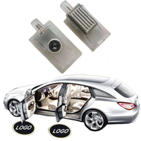 Lumières de courtoisie personnalisées avec logo, sans fil, durables, pour Dodge, lumières de bienvenue Chrysler 300 Avenger, projecteur de lumière de porte de voiture