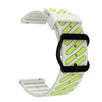 Correa de Repuesto Win-Win, Colorida, Activa, de Silicona de Dos Tonos, Ligera, Compatible con Relojes Samsung de 22 mm