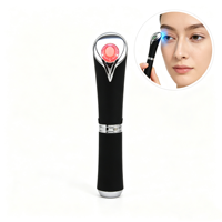 Bâtonnet de massage anti-âge pour les yeux, booster de collagène rouge et bleu, baguette de beauté faciale en jade naturel OEM 2026