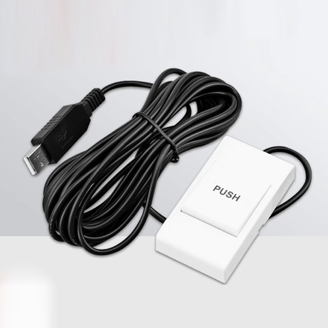 Usb Foot Switch With Push Button For Medical Imaging Handheld Ultrasound Game Pedal