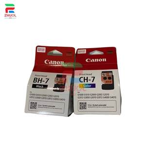 หัวพิมพ์ดั้งเดิม100% QY6 8019 8003 CH-7 BH-7สำหรับ G1000 PIXMA G1010 G2000 <span class=keywords><strong>G2010</strong></span> G4000 G3000 G4010เครื่องพิมพ์ G3010 - Product Image 3