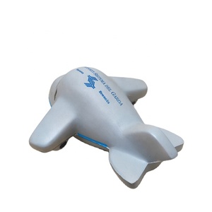 Venta al por mayor <span class=keywords><strong>Jumbo</strong></span> Airplane Shape Anti-Ansiedad Juguete PU Espuma Seguridad Certificado Logotipo Personalizado Stress Ball Precio de descuento a granel - Product Image 3