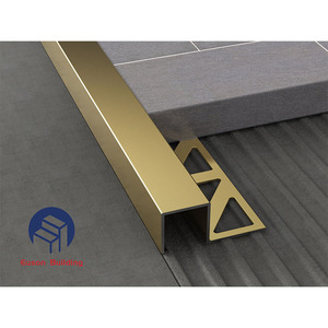 Nhà máy cung cấp nhôm hiện đại l-hình dạng gạch TRIM đáng tin cậy cạnh thẳng cắt tỉa vật liệu kim loại bền - Product Image 5