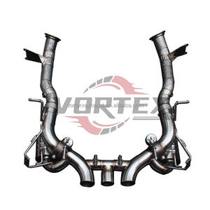Sistema de Escape Catback con Silenciador Valvetronic Completo de Acero Inoxidable con Control Remoto, Sistema Completo con Downpipe para Ferrari 458 - Product Image 3