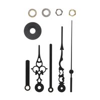 Kit DIY Jam Dinding Modern Persegi Logam yang Laris Manis, Kustomisasi Warna Jarum Jam, Dapat Disesuaikan untuk Mesin Quartz Seiko Youngtown