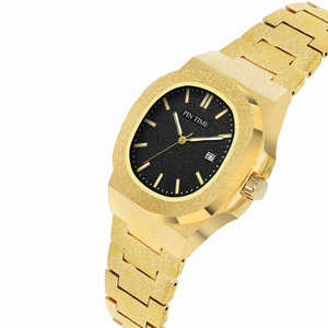 ساعة يد كوارتز للرجال, ساعة يد كوارتز فاخرة مرصعة بالنجوم مرصعة بالنجوم مرصعة بعلامة تجارية خاصة على شعارك ضد الماء - Product Image 3