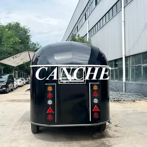 Carrito de Comida Móvil para Exteriores, Popular en la UE, para Hot Dogs, Totalmente Equipado - Product Image 5