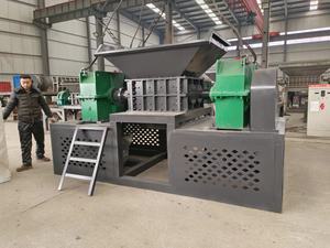 Aluminium Recycling Big Machine/Zwei-Wellen-Akten vernichter/Metall zer kleinerer Zum Verkauf - Product Image 3