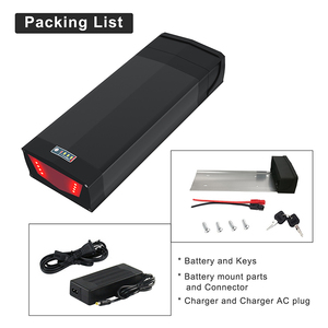 Batterie lithium-ion pour vélo électrique de type porte-bagages arrière personnalisé 36V <span class=keywords><strong>48V</strong></span> 10Ah <span class=keywords><strong>13Ah</strong></span> pour vélo électrique 800w - Product Image 3