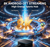 Receptor de TV Inteligente Portátil con Sistema Android para Transmisión de Contenido Multimedia, Decodificador IPTV para Uso Doméstico