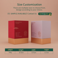 Boîte en papier cosmétique personnalisée imprimée, boîte cadeau en papier recyclable pour l'emballage des soins de la peau, emballage OEM ODM en carton pour les compléments alimentaires