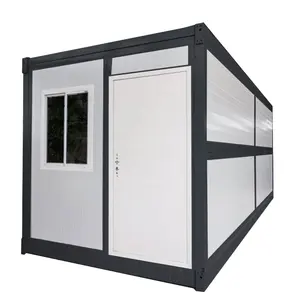 Professionele Fabriek Strand Prefab Villa Luxe Vouwen Container Huis Geprefabriceerde Huizen