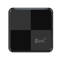 Boîtier TV Android 11 Linux Mini personnalisé OEM de haute qualité, Mi S 4K Android TV98 Mini décodeur