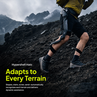 Exosquelette portable Mobility Hypershell Halo avec prédiction de mouvement IA et assistance motorisée pour la randonnée en montagne