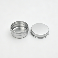 Boîte en aluminium de qualité alimentaire, personnalisable, pour capsules de vitamines, pilules, comprimés, emballage de suppléments, conteneur métallique vide, logo personnalisé