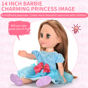 Nouvelle Arrivée Attachants <span class=keywords><strong>Princesse</strong></span> Fée <span class=keywords><strong>Poupée</strong></span> B/o 14 Pouces Peu de Musique Princesses <span class=keywords><strong>Poupée</strong></span> Jouet Avec La Lumière Pour Fille - Product Image 3