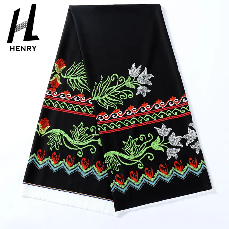 ออกแบบดอกไม้ขนาดใหญ่ผ้าพิมพ์ดิจิตอลสำหรับชุดใหม่ปล่อยผ้าที่มีคุณภาพสูงสำหรับเสื้อผ้าสไตล์เกาะ