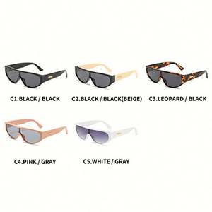 Gafas de Sol de Piloto con Marco Estrecho Vintage Personalizadas al por Mayor, Gafas de Sol de una Sola Pieza con Marco Pequeño para Mujer - Product Image 5